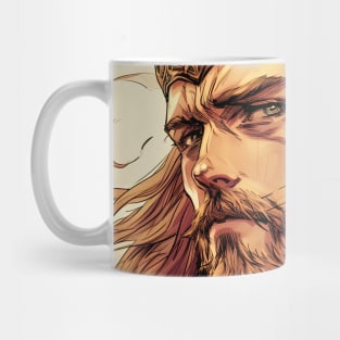 Saga of the Norse: Viking Exploration, Epic Tales, and Anime-Manga Heritage in Vinland Saga Art Mug